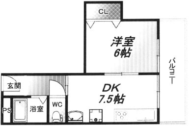 畑中マンションの間取り