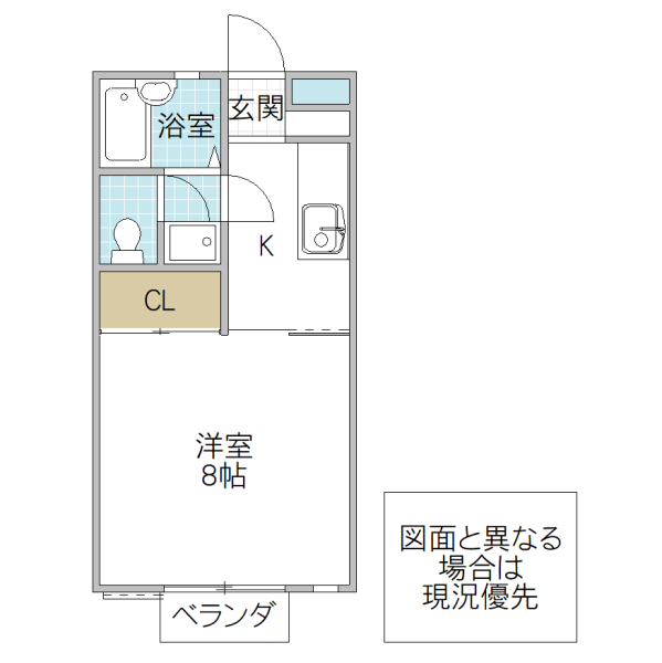 【ストロベリーフィールズ Bの間取り】