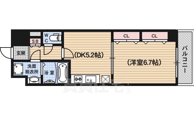 アーバネックス室町の間取り