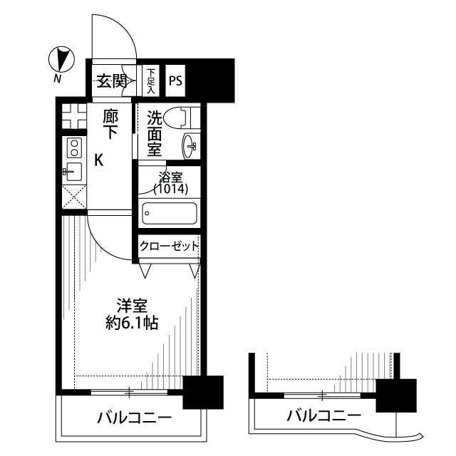 プレール・ドゥーク目白アベニューの間取り