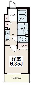 船橋市海神町南のマンションの間取り