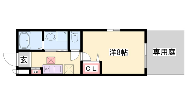 加古郡稲美町国安のアパートの間取り