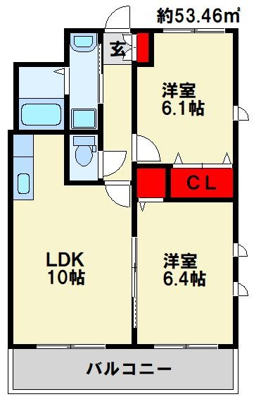 ヴィラ・アンボワーズの間取り