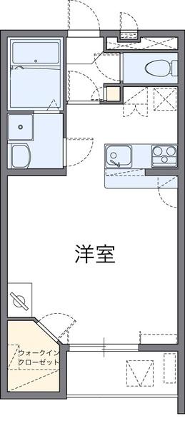 レオパレス我孫子の間取り