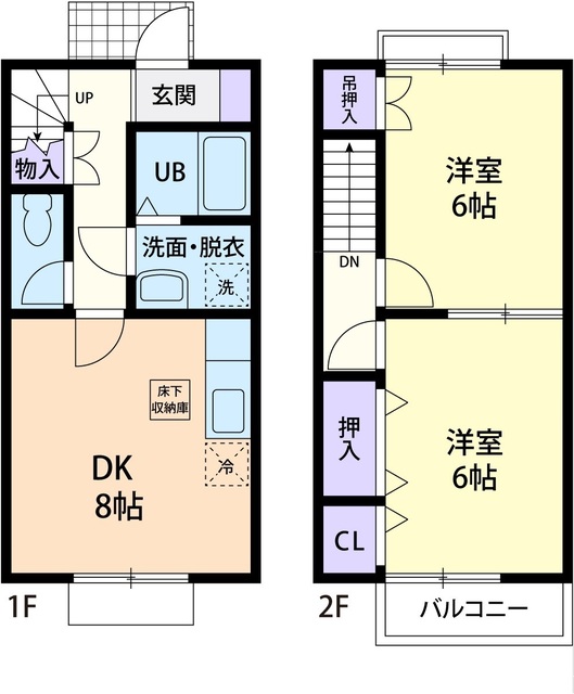 グランシャリIIZUMIの間取り