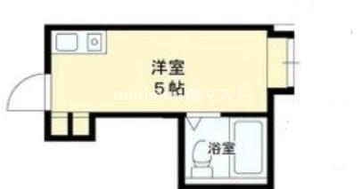 大阪市西区本田のマンションの間取り