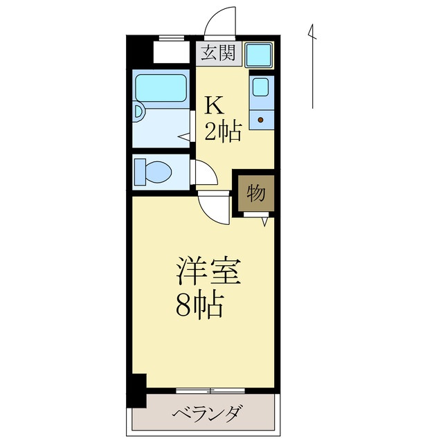 グリーンヒル北大池の間取り