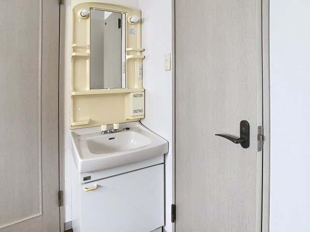 洗面設備　2025年4月撮影※現況を優先致します。