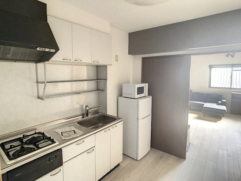 キッチン　使い勝手のいいキッチン。