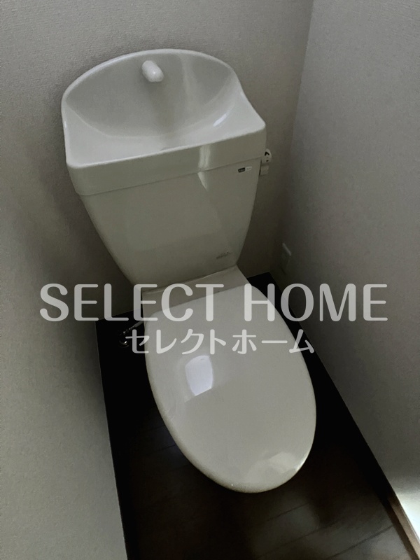 トイレ　ゆったりとした空間のトイレです