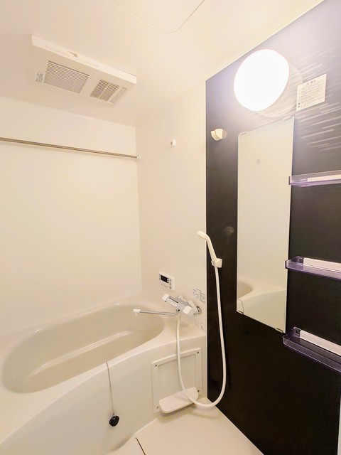 バス・シャワールーム　高級感のあるお風呂です　自動湯はり・追いだきつき