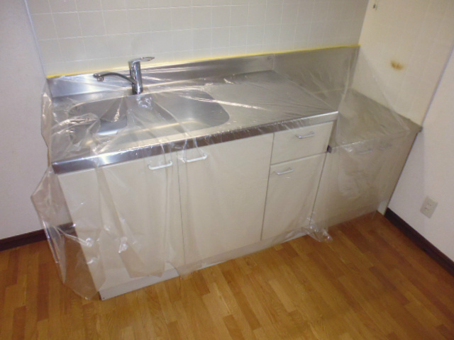 キッチン　お好きなガスコンロを設置可能です。