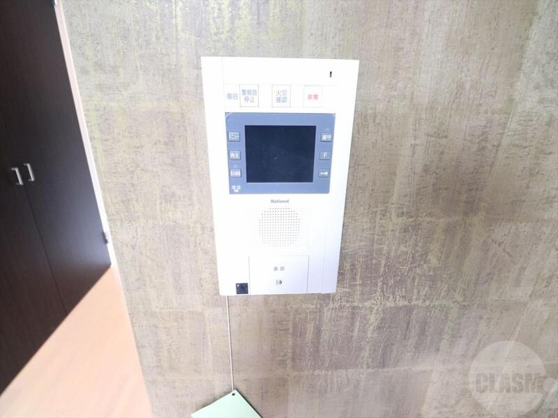 セキュリティ　モニター付きインターフォンで安心です