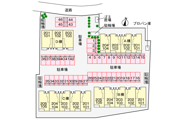 駐車場　駐車場