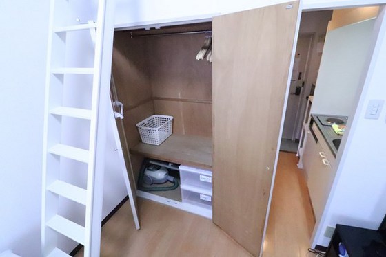 収納　※他部屋の写真です。