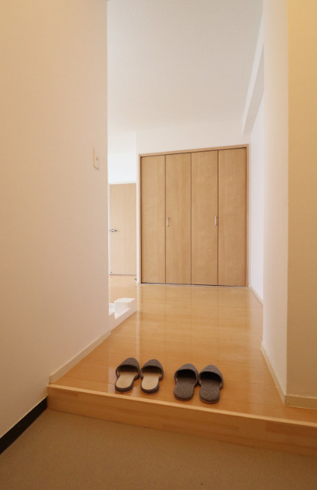 玄関　ゆったりとした玄関です