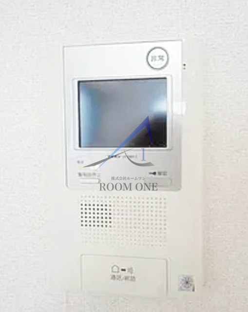 セキュリティ　モニター付きインターホンです。