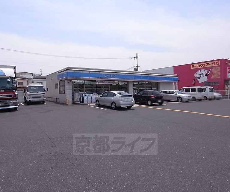コンビニ　ローソン久御山森店（コンビニ）まで400m