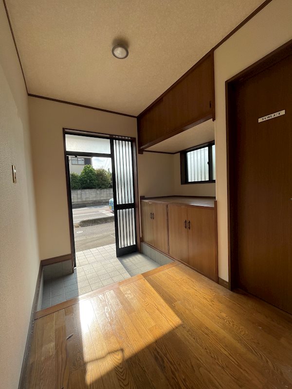玄関　きれいな玄関です