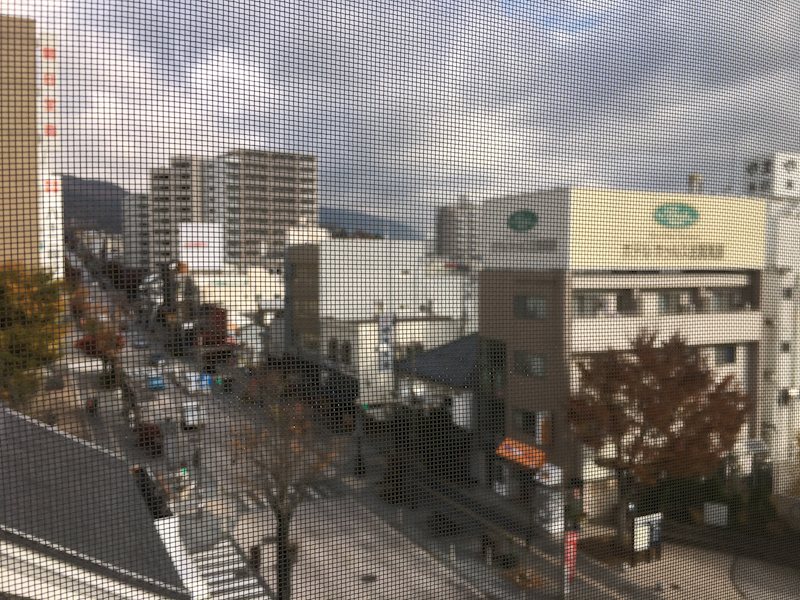 眺望　北側窓から見える眺望です。