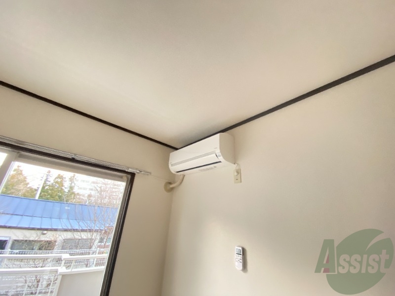 その他設備　エアコンが付いているので夏も冬も快適ですね～