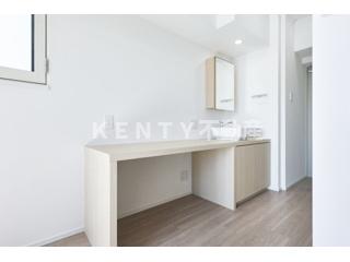 洗面設備　コンパクトで使いやすい洗面所