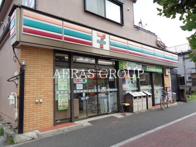 コンビニ　セブンイレブン平安町店（コンビニ）まで185m