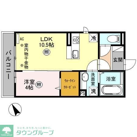 エヴァーラスティング熊谷の間取り