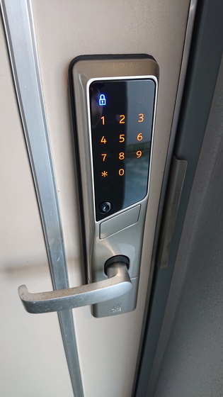 セキュリティ　※他号室の写真です