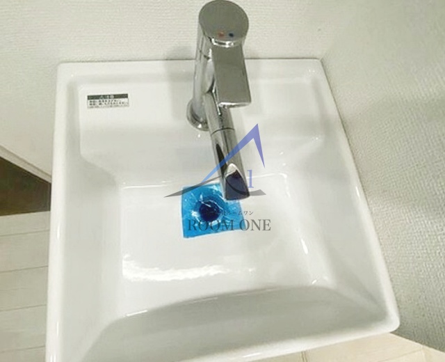 洗面設備　洗面台です。