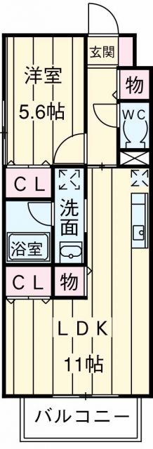 ルミエールの間取り写真