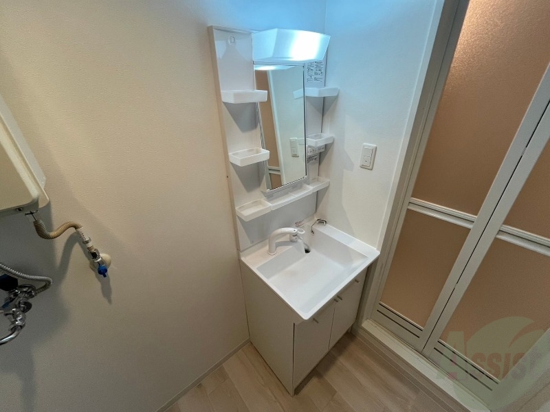 洗面設備　シャンプードレッサーで身支度もラクラクです！