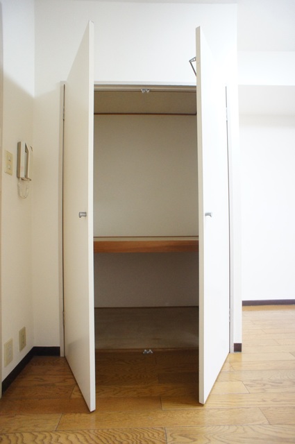 収納　収納はクローゼットタイプなので、整理整頓はかどります☆