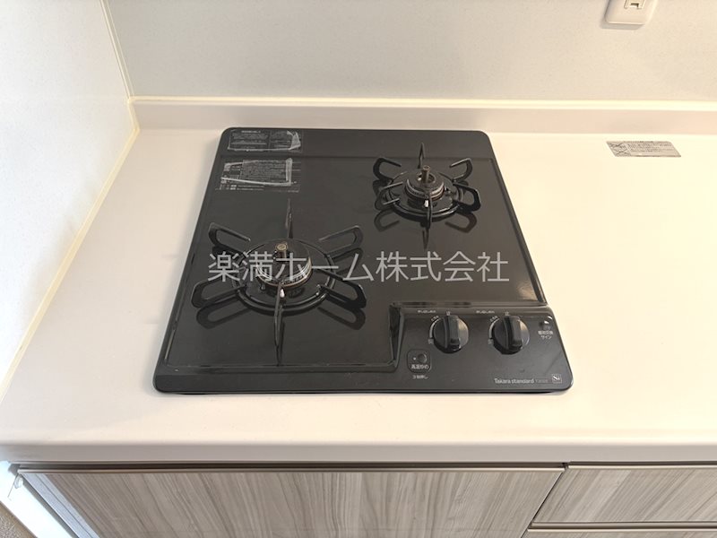 その他　2口ガスシステムキッチン♪