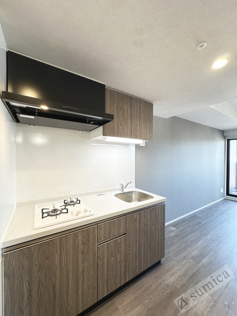 キッチン　２口システムキッチンでお料理楽しく♪♪