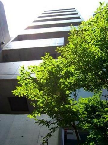 建物外観　９階建てＲＣ造マンション　１フロア1住戸３面採光