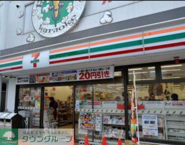 コンビニ　セブンイレブン葛西駅前店（コンビニ）まで520m