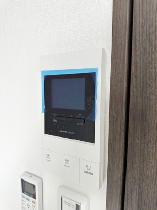 セキュリティ　安心のモニター付きインターフォン