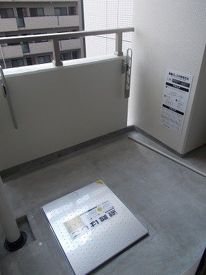 バルコニー　バルコニー付きです