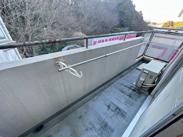 バルコニー　別部屋参考写真です