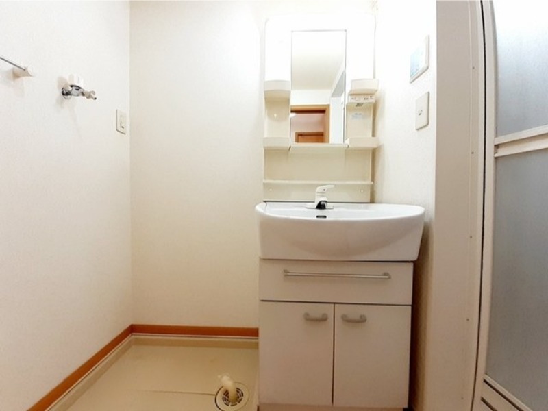 洗面設備　図面と現状に相違がある場合には現状を優先