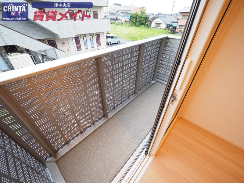 バルコニー　別部屋参考写真です。