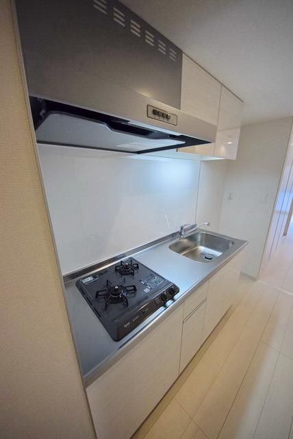 キッチン　2口ガスコンロ設置済み♪