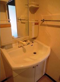 洗面設備　同物件別部屋参考写真