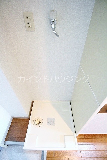 洗面設備　室内洗濯機置場