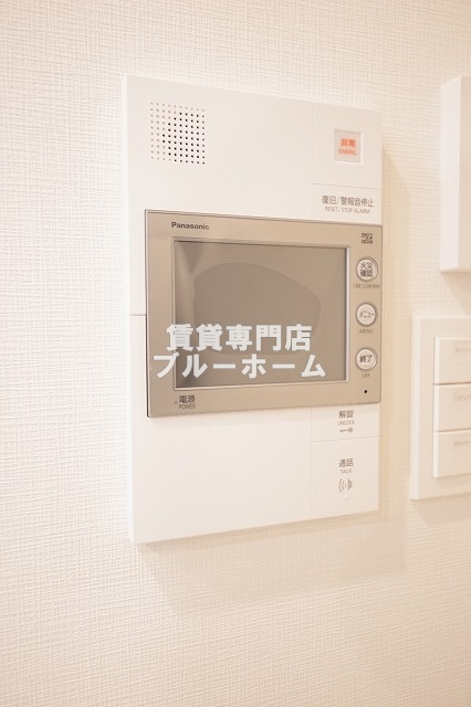 セキュリティ　安心のモニター付きインターホン！