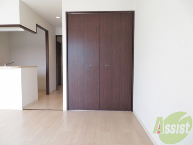 収納　クローゼットです。大きい荷物があっても安心です。