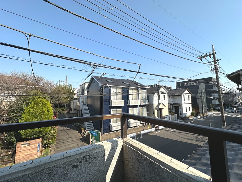 眺望　バルコニーからの眺め！