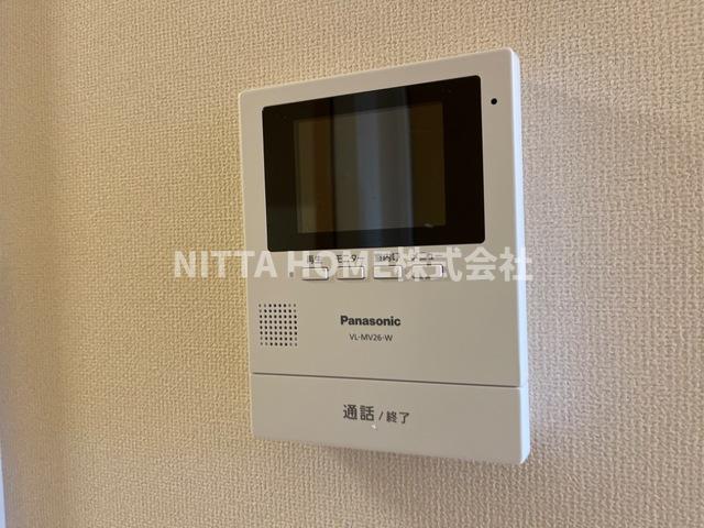 セキュリティ　TVインターホン付きで安心ですね◎