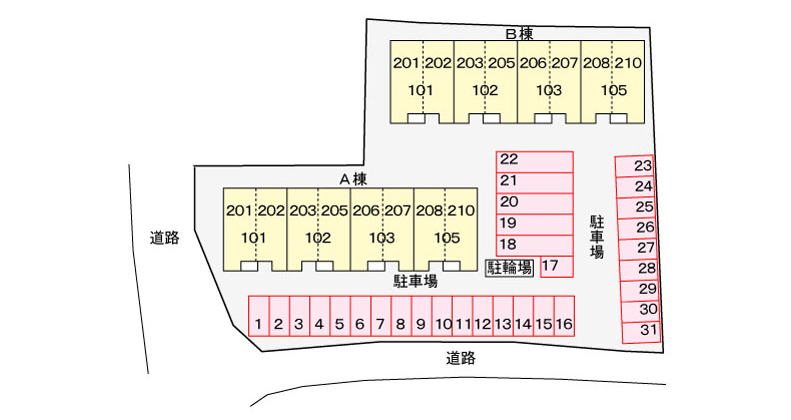 その他　駐車場配置図
